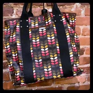 Orla Kiely multi color stem tote